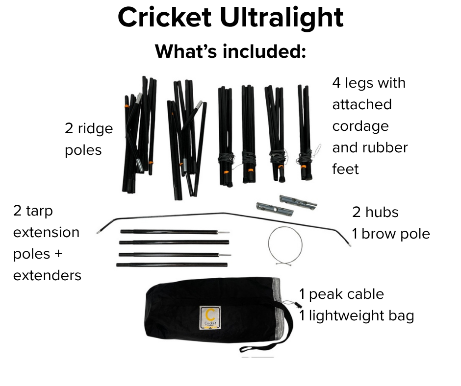 Cricket 2.0 Hammock Stand (Ultralight)