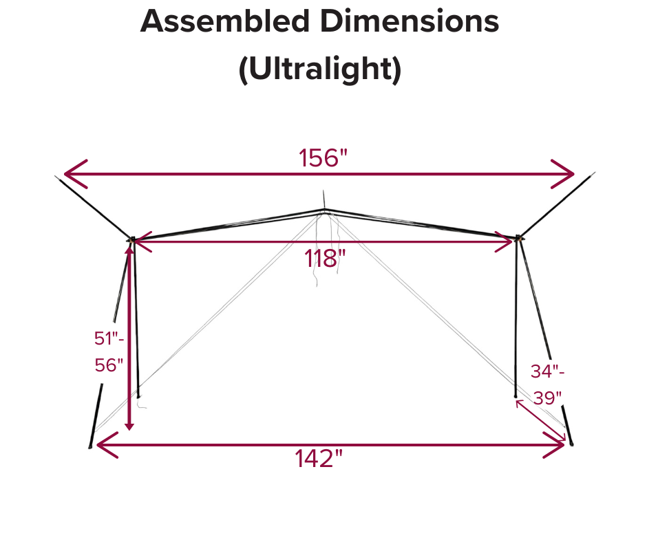 Cricket 2.0 Hammock Stand (Ultralight)