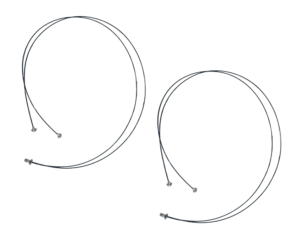 Heavy Duty Turtlebug Tarp Pole Cable, set of 2 image 0