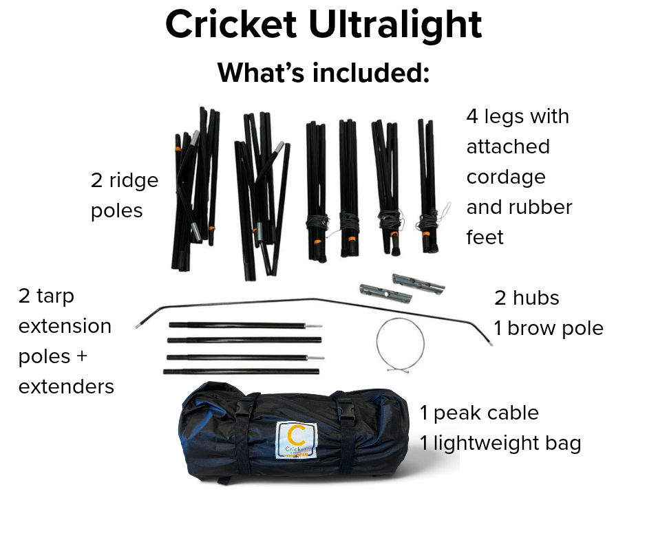 Cricket 2.0 Hammock Stand (Ultralight)