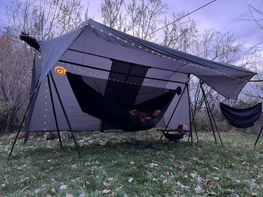 Retractable Camp String Lights – 60' Outdoor USB-Rechargeable Light System