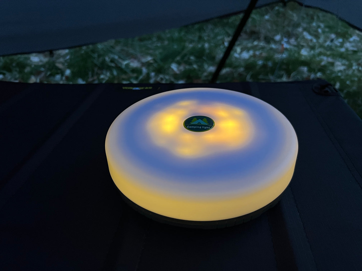 Retractable Camp String Lights – 60' Outdoor USB-Rechargeable Light System