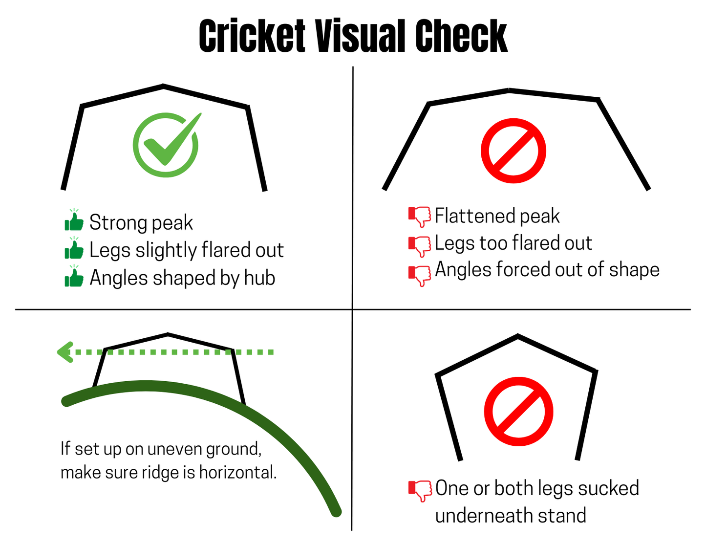 Cricket 2.0 Hammock Stand (Regular)