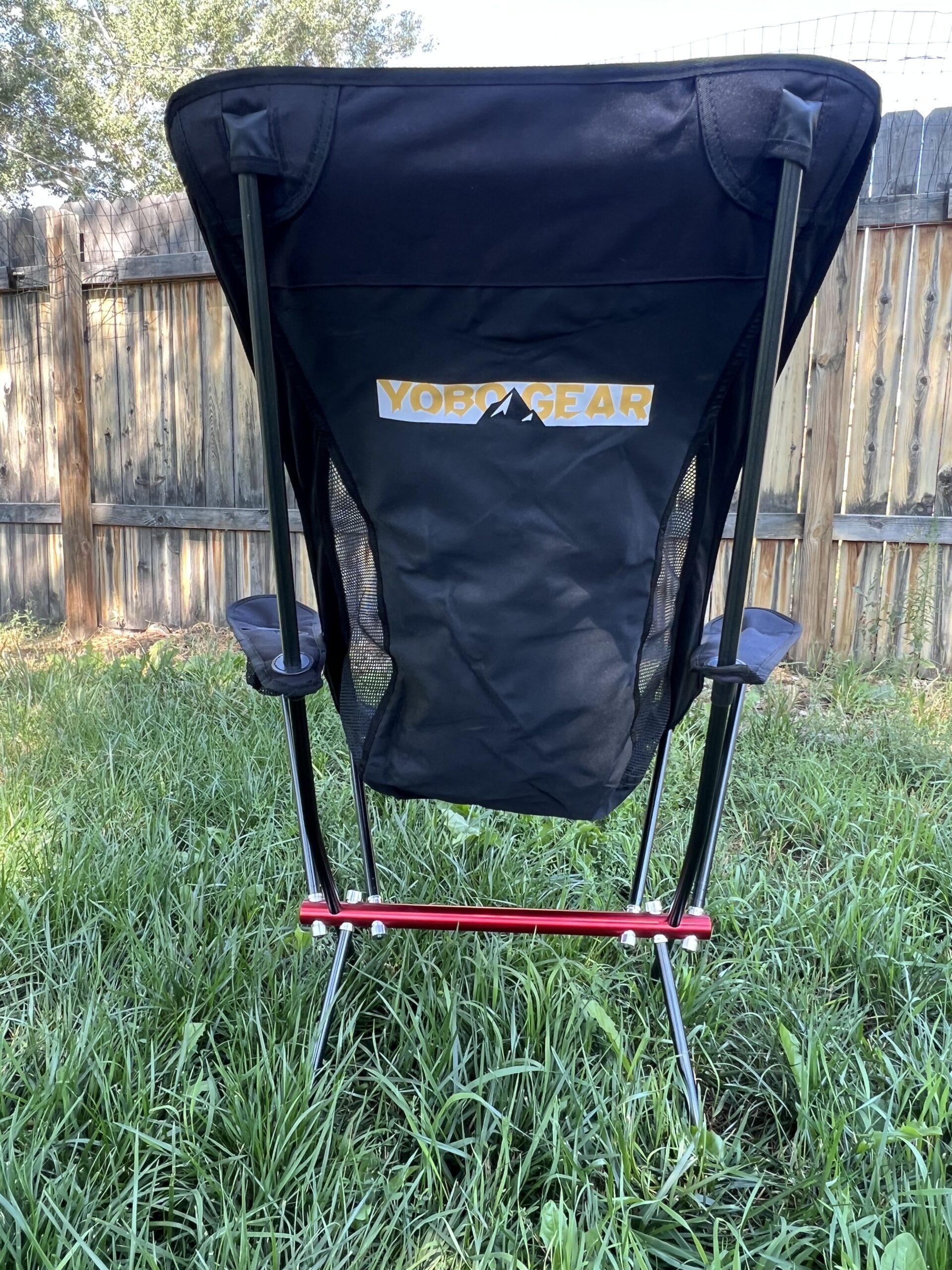 back of camp chair